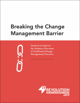 Breaking the Change Management Barrier